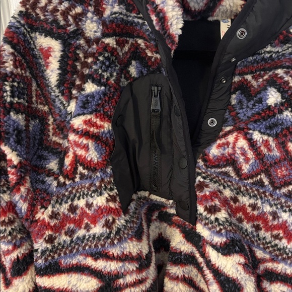 FP Movement by Free People Multicolor Patterned Fleece Jacket - Picture 3 of 3